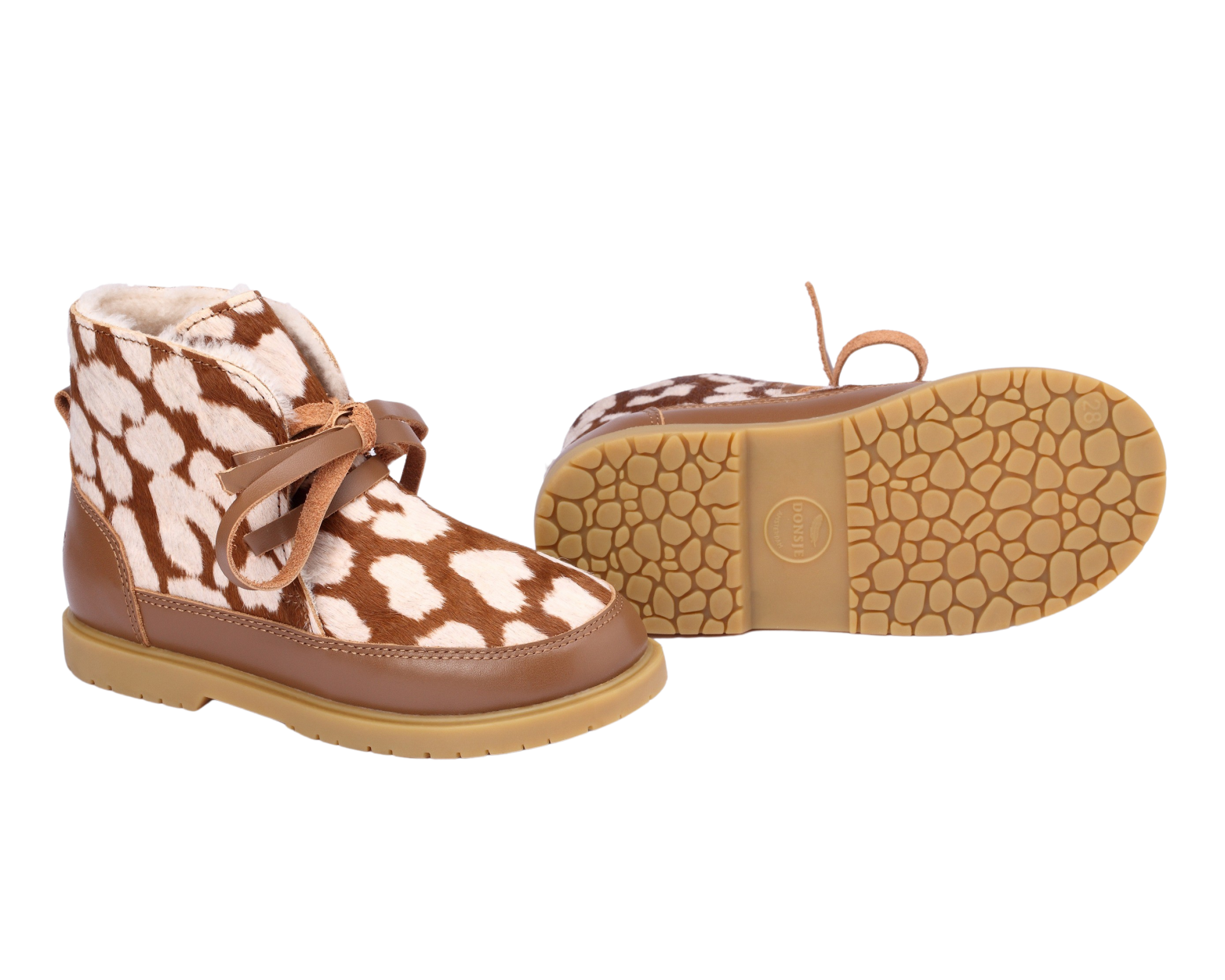 Buddy Exclusive Boots | Brown Spotted Cow Hair