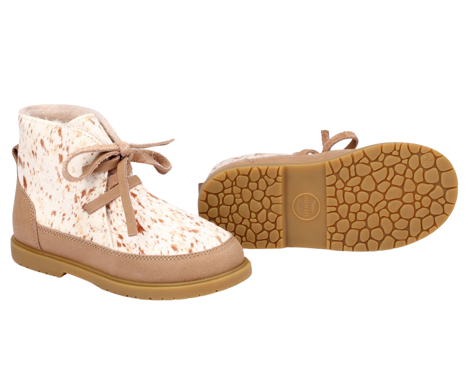 Buddy Exclusive Boots | Brown Brushed Cow Hair