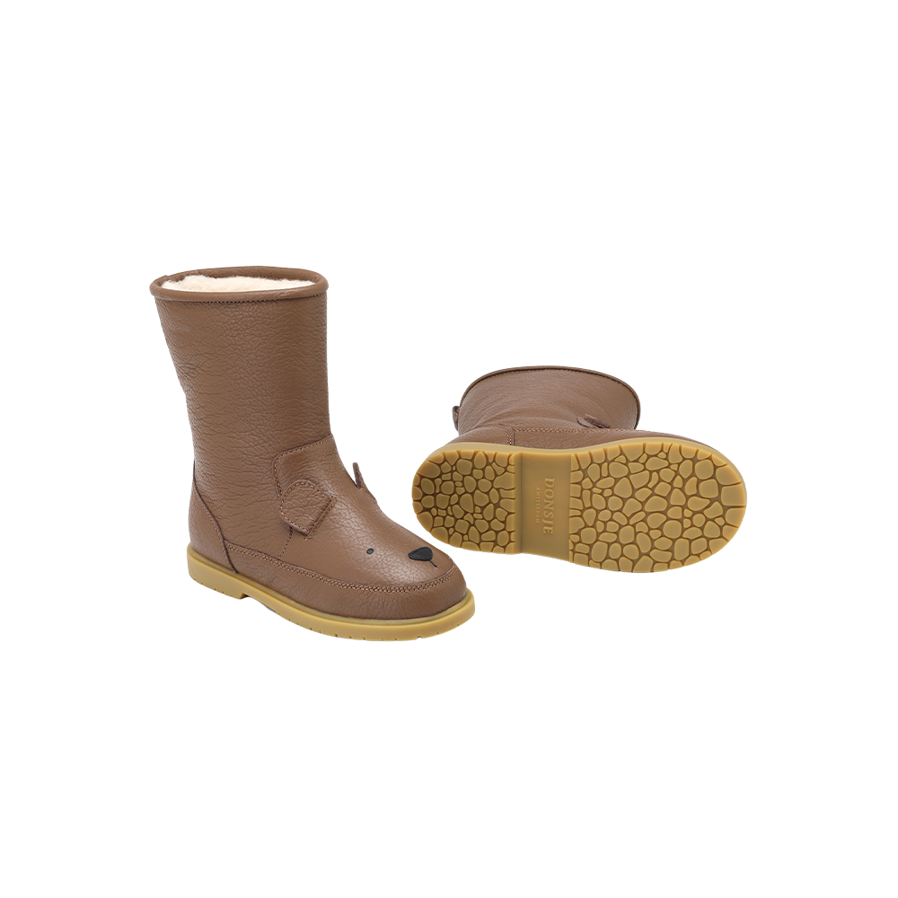 Wadudu Classic Boots | Bear | Cognac Leather
