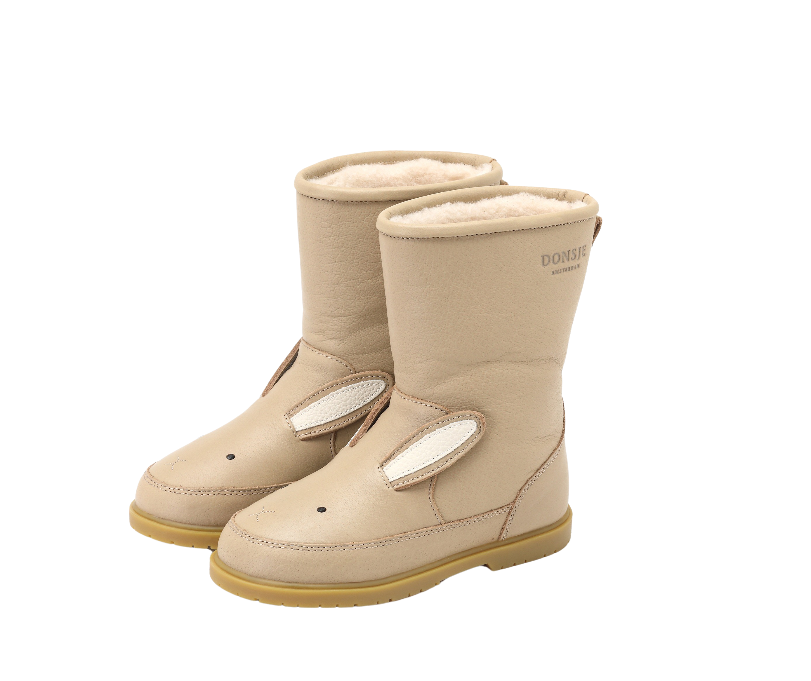 Wadudu Classic Boots | Bunny | Taupe Leather – Donsje Amsterdam