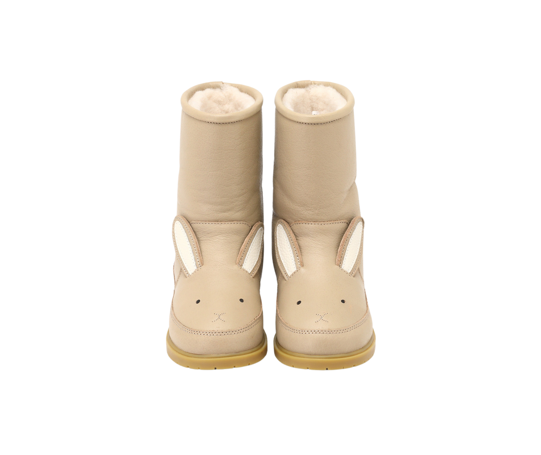 Wadudu Classic Boots | Bunny | Taupe Leather