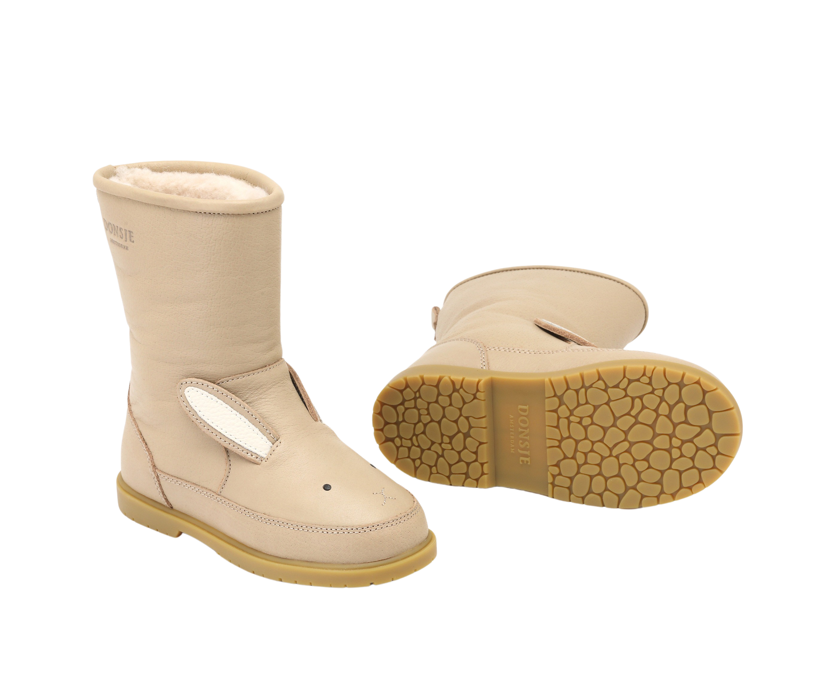 Wadudu Classic Boots | Bunny | Taupe Leather