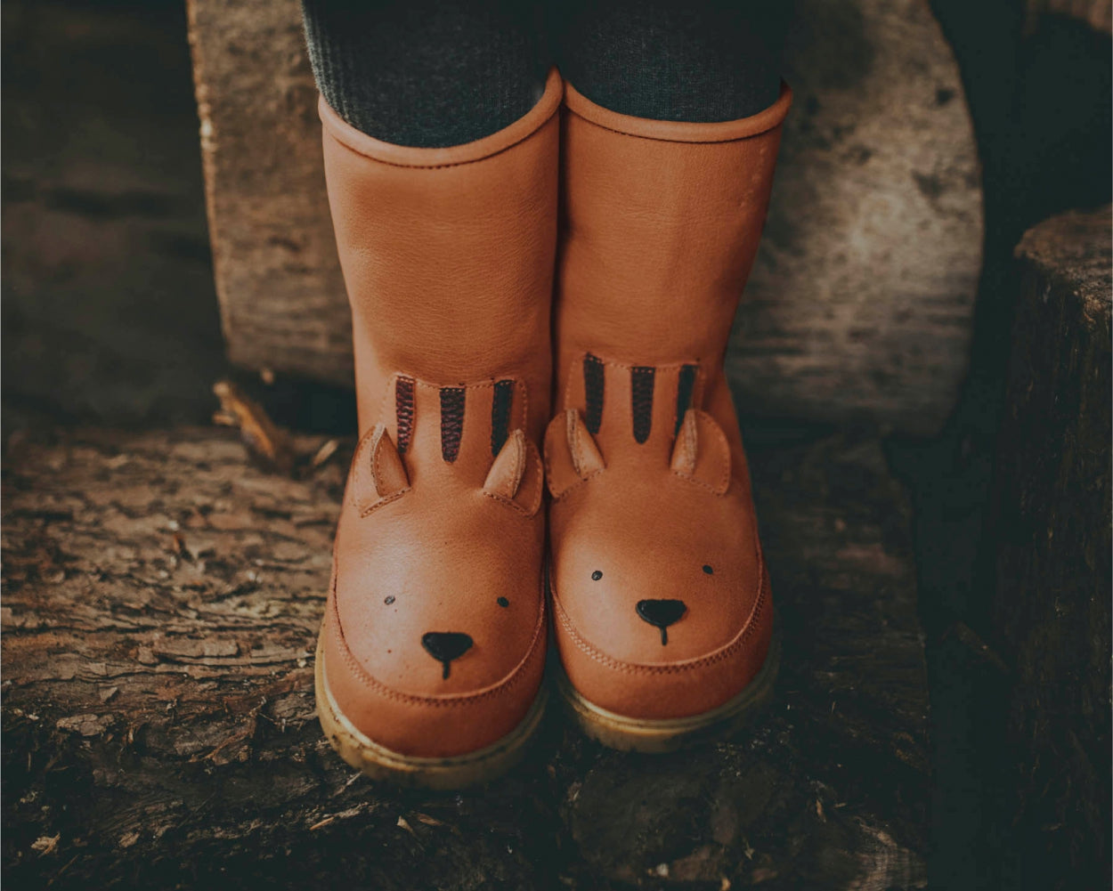 Wadudu Classic Boots | Tiger | Fudge Leather