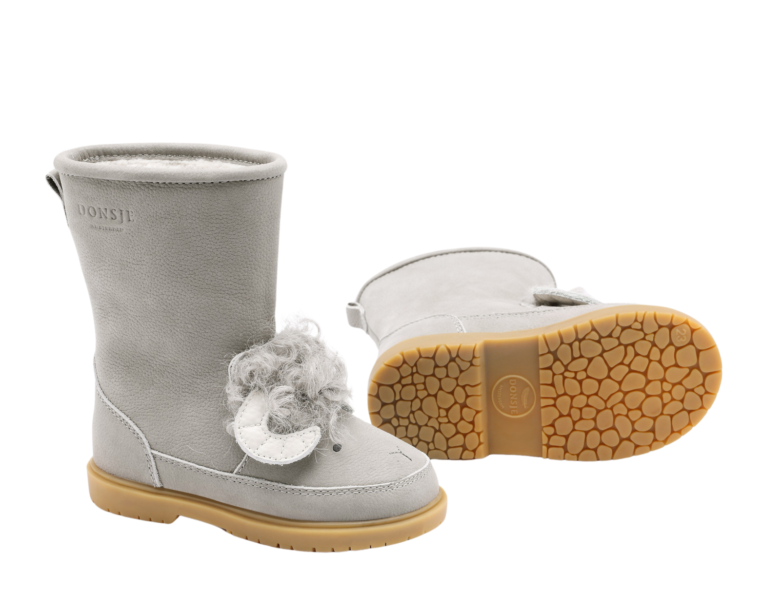 Wadudu Exclusive Boots | Ram | Light Grey Betting Leather