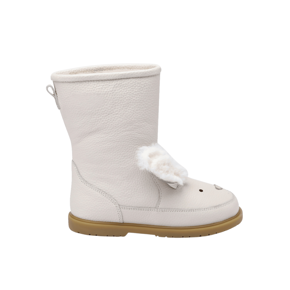 Wadudu Exclusive Boots | Rabbit | Off White Leather