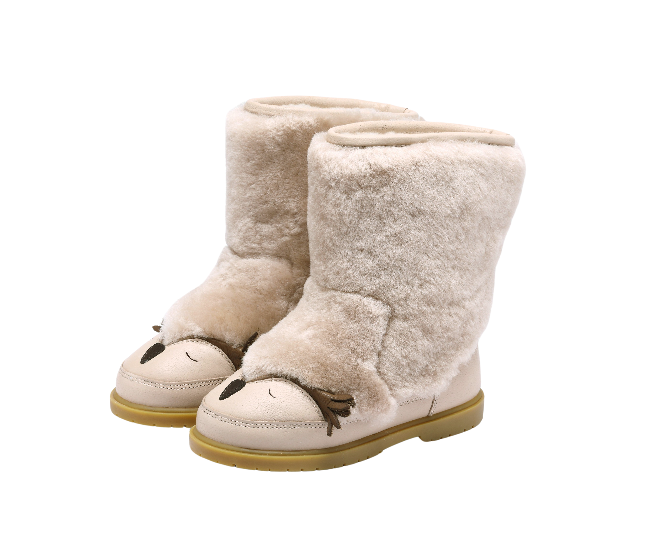 Wadudu Exclusive | Owl | Light Beige Sheep Wool