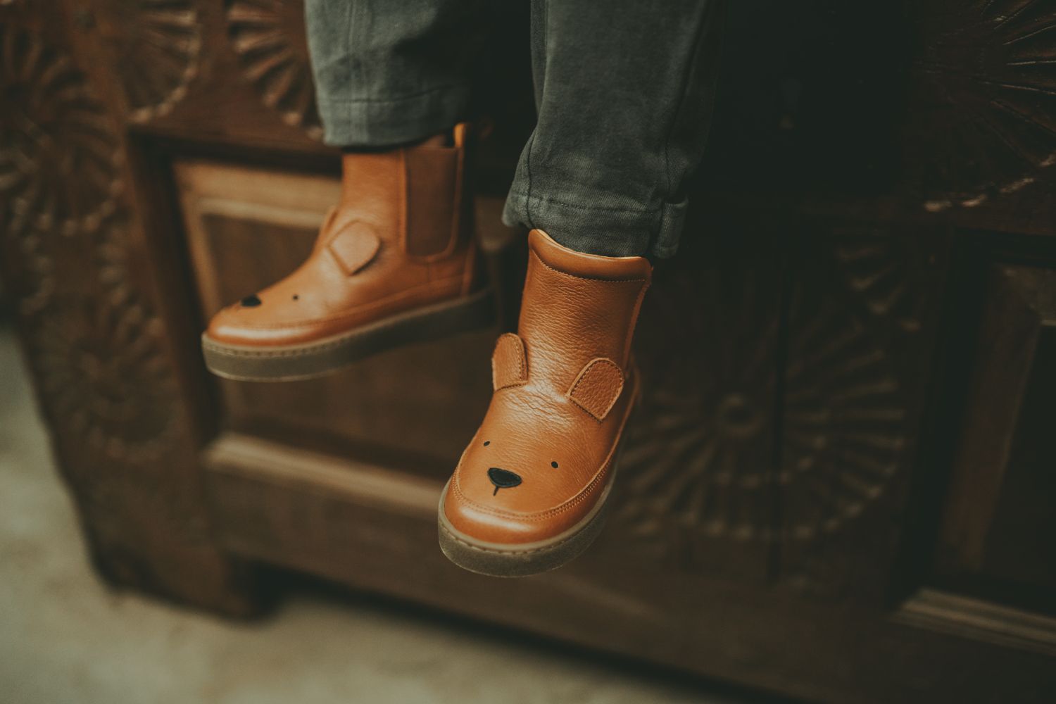 Thuru Classic Boots | Bear | Cognac Leather