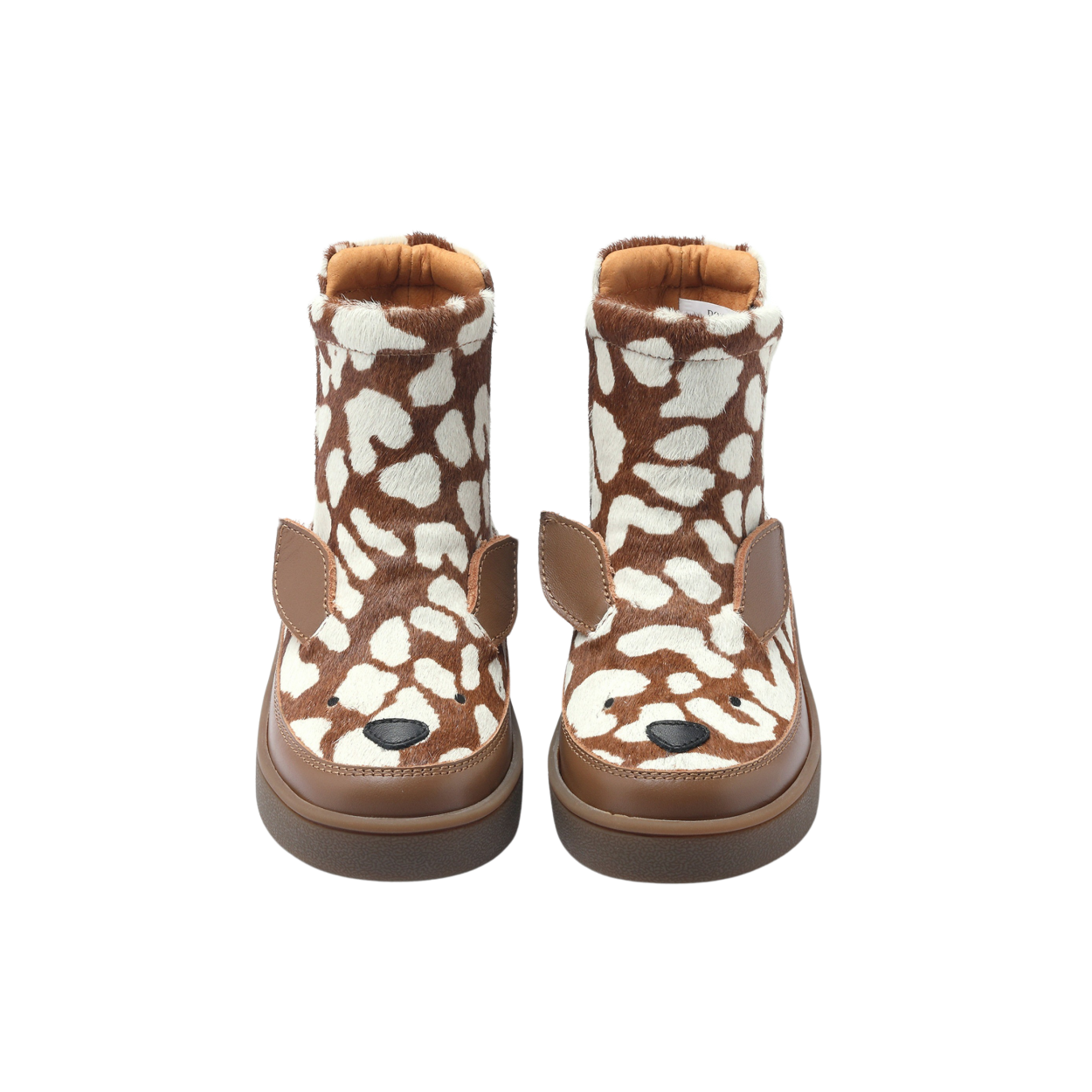 Thuru Exclusive Boots | Bambi | Brown Spotted Cow Hair