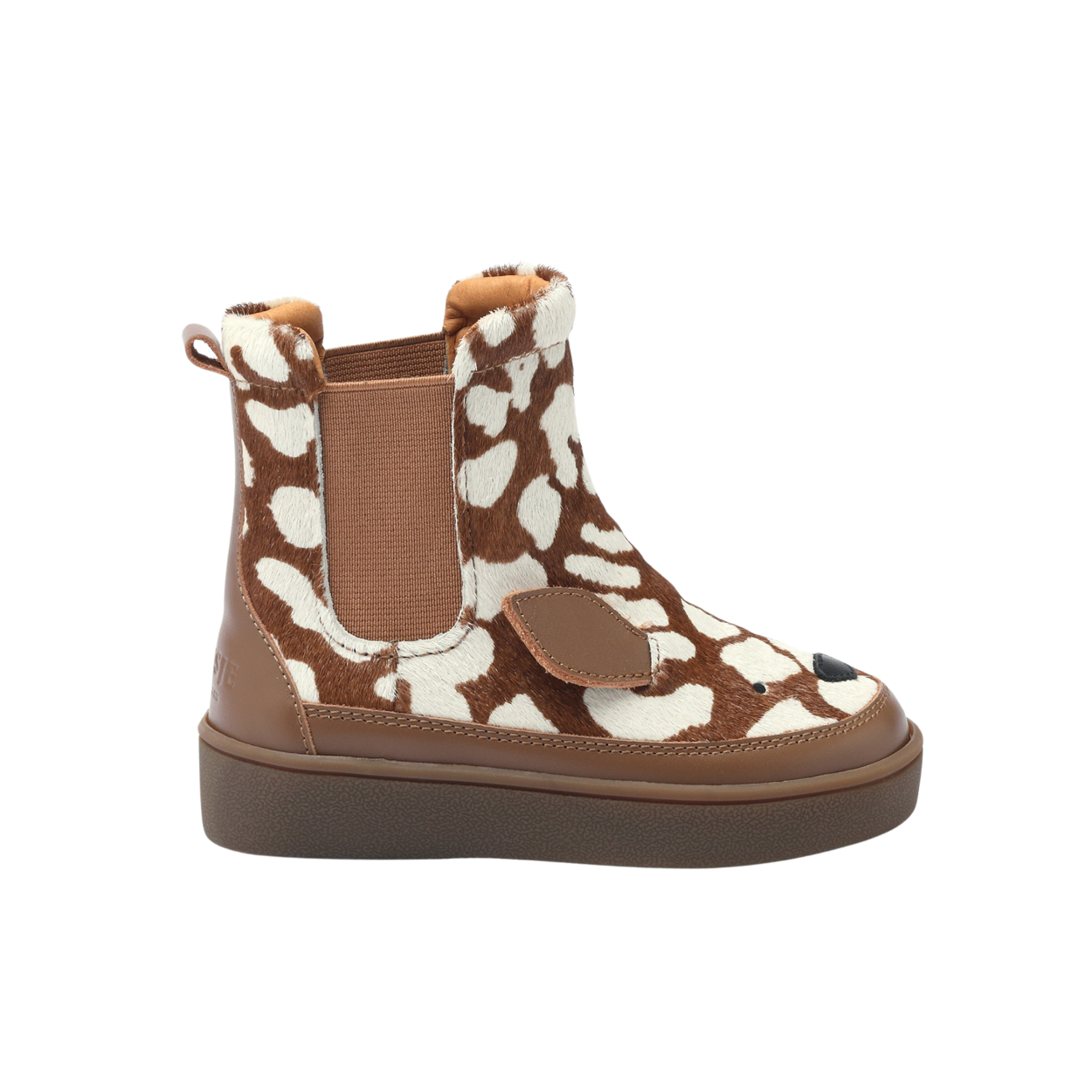 Thuru Exclusive Boots | Bambi | Brown Spotted Cow Hair