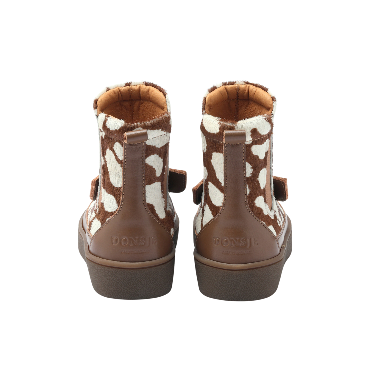 Thuru Exclusive Boots | Bambi | Brown Spotted Cow Hair