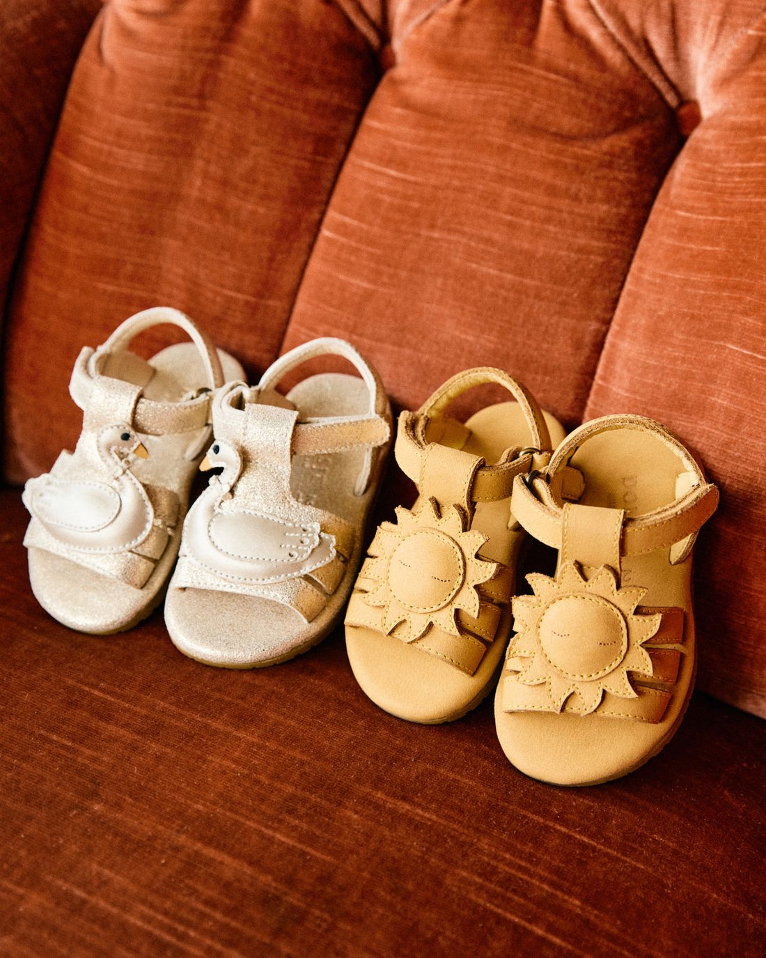 Rays of Sunshine Sandals | Canary Leather