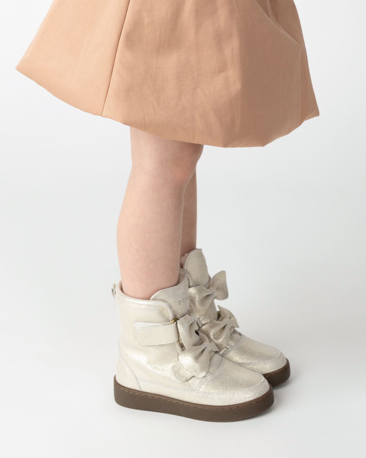 Isa Exclusive Boots | Silver Metallic Leather