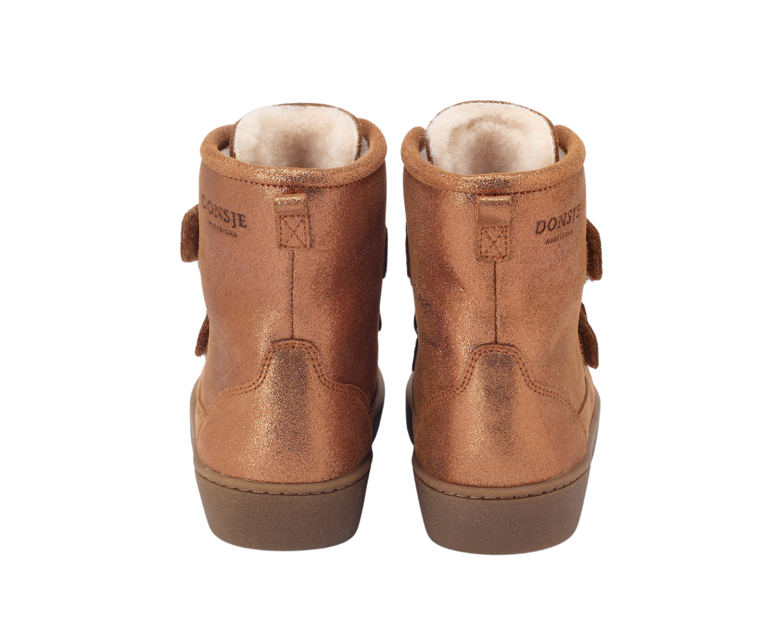 Isa Exclusive Boots | Bronze Metallic Leather