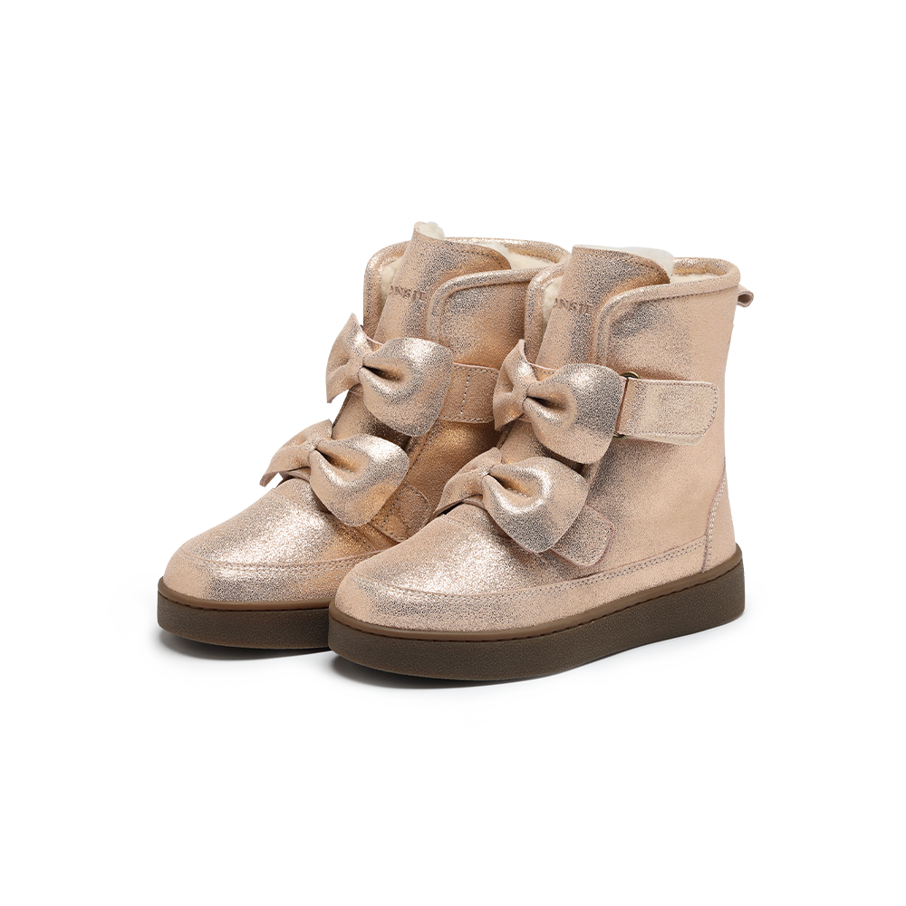 Isa Exclusive Boots | Powder Metallic Leather