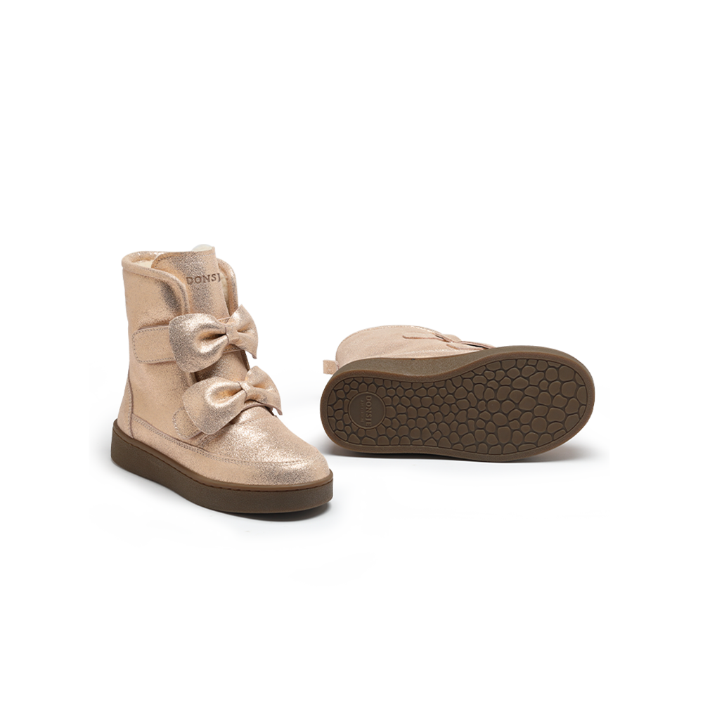 Isa Exclusive Boots | Powder Metallic Leather