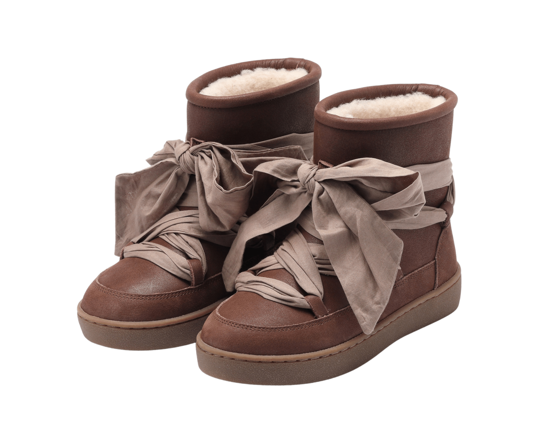 Ganza Boots | Milk Chocolate Leather