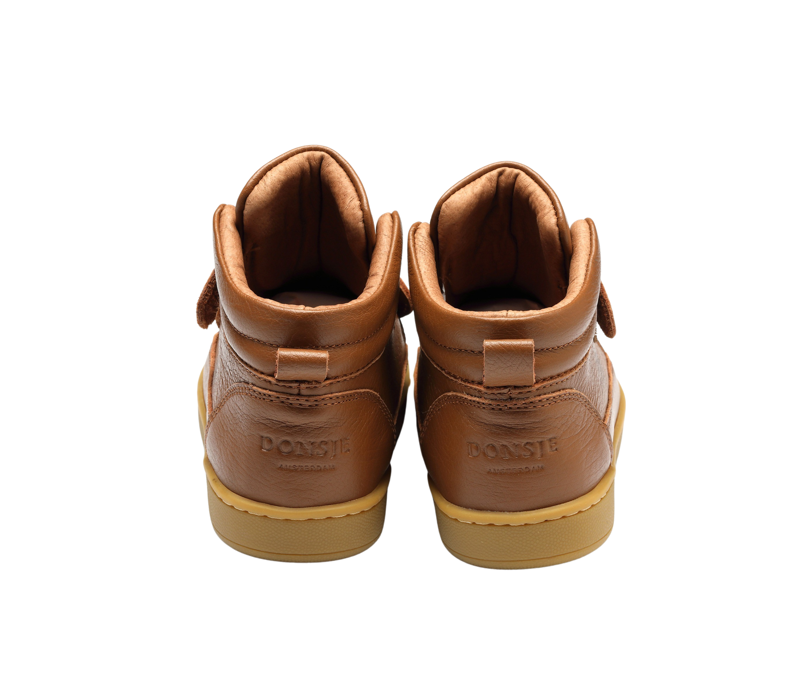 Qika Sneakers | Bear | Cognac Leather