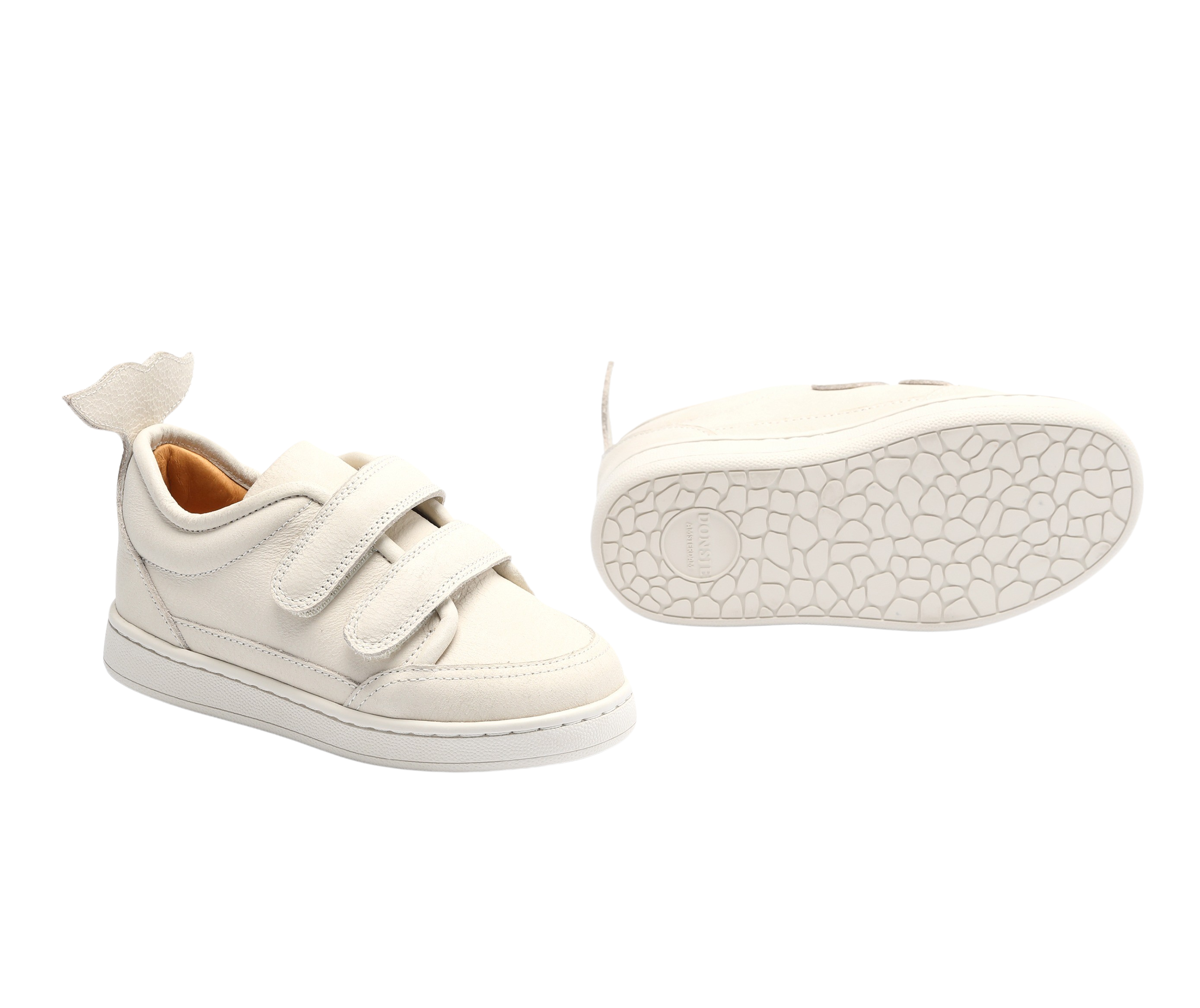 Rian Sneakers | Cream Betting Leather