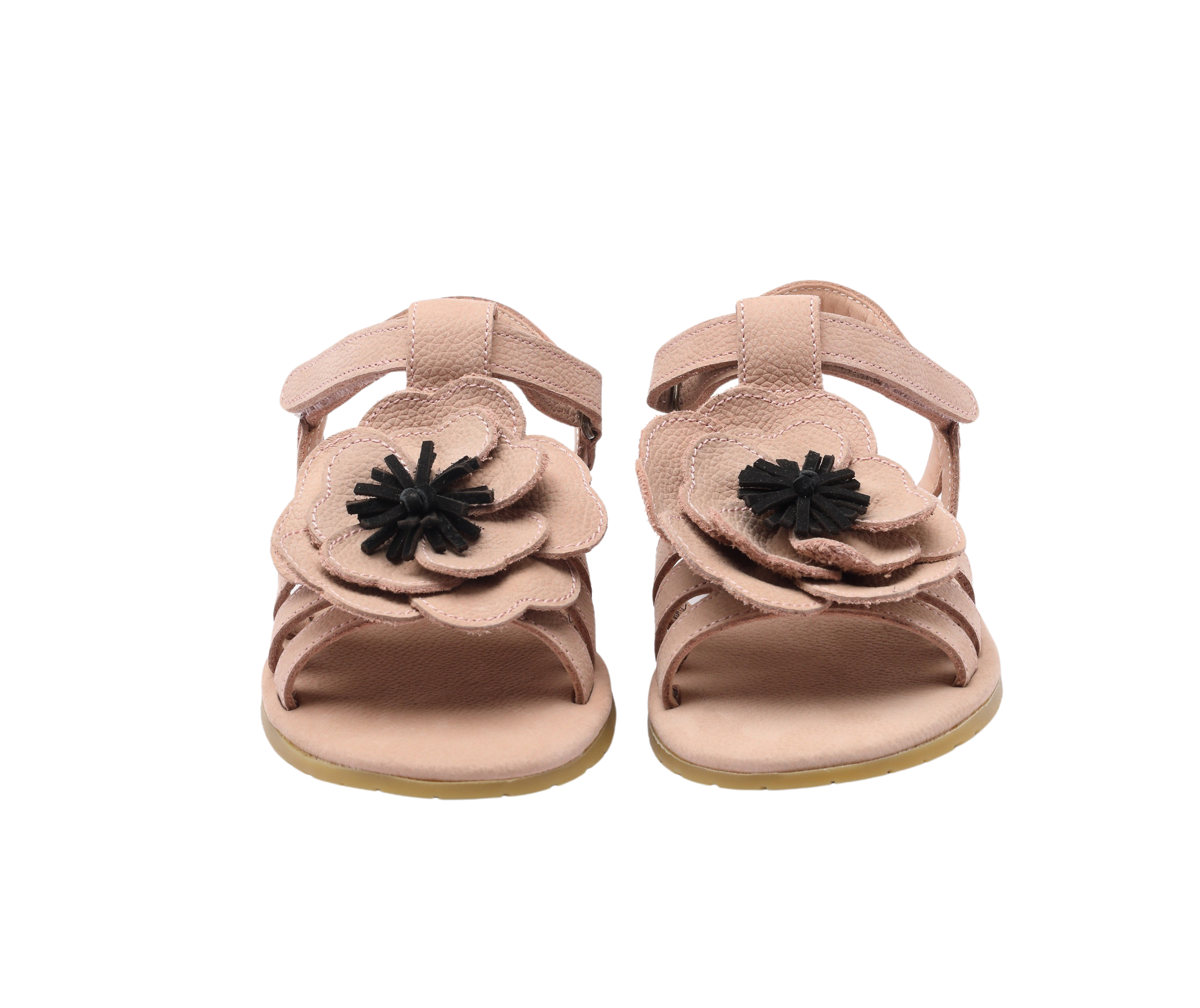 Iles Fields Sandals | Anemone | Coral Betting Leather