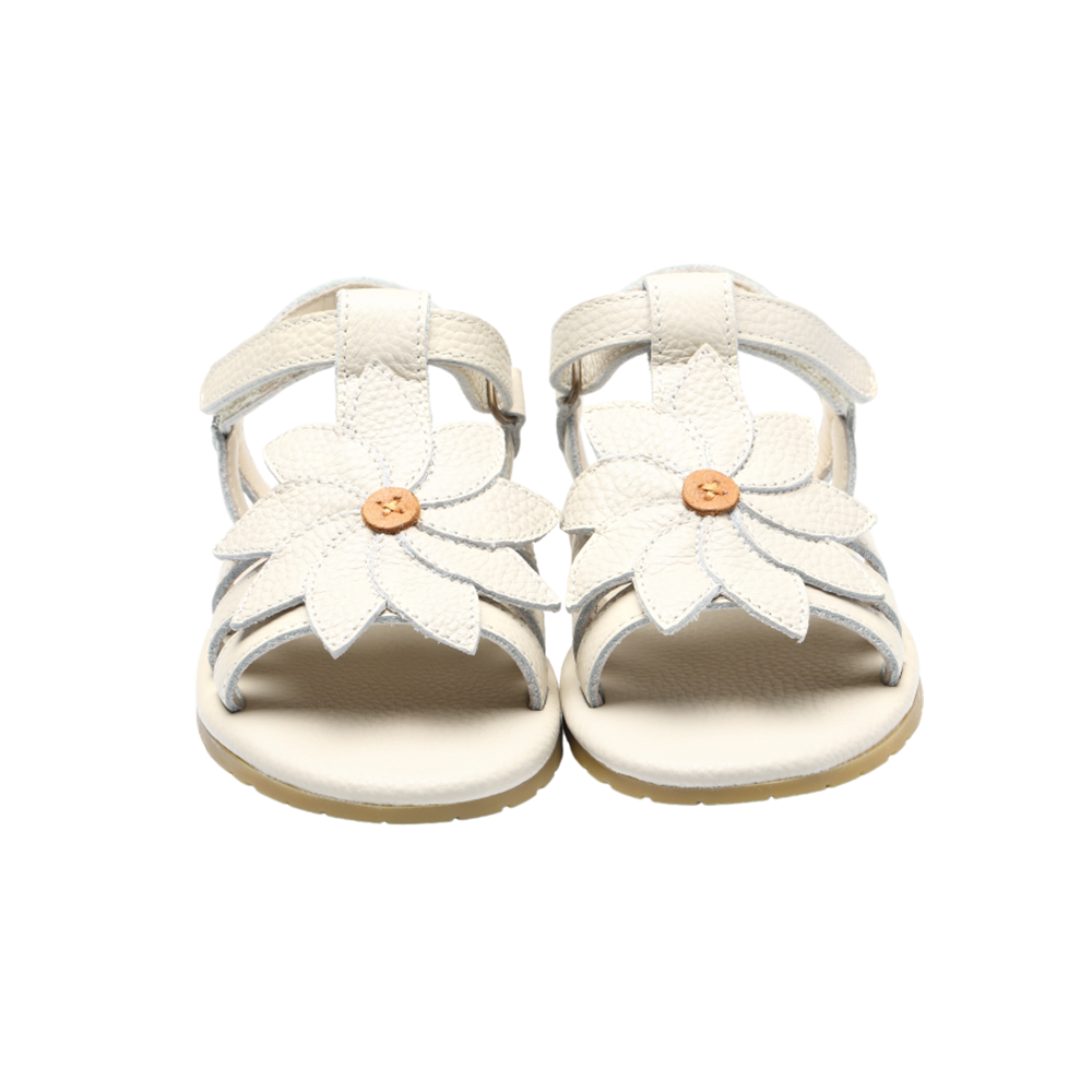 Iles Fields Sandals | Daisy | Off White Leather