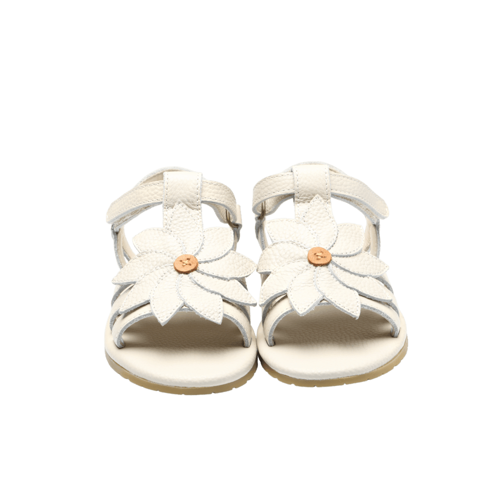 Iles Fields Sandals | Daisy | Off White Leather