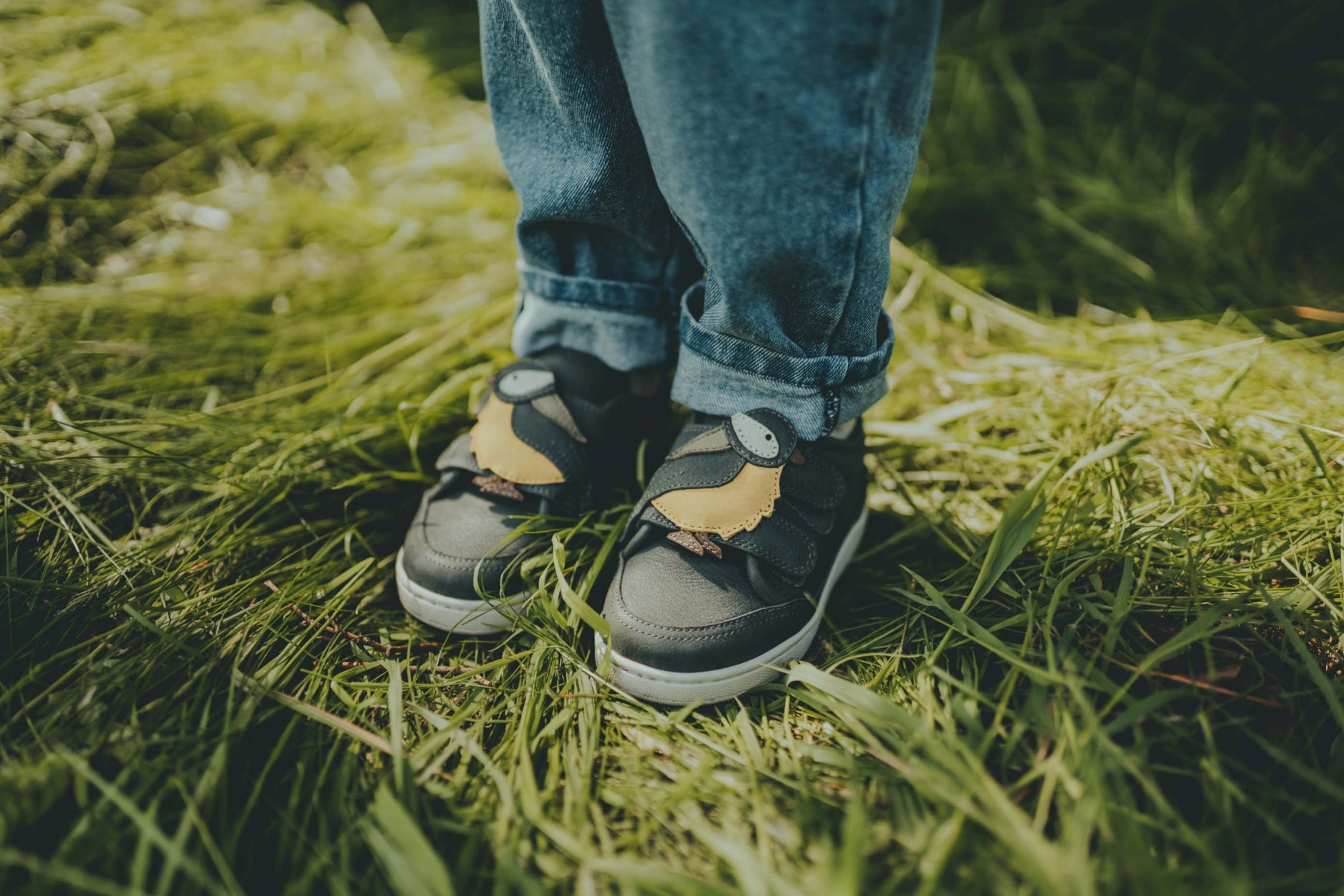 Kien Sneakers | Chickadee | Petrol Leather