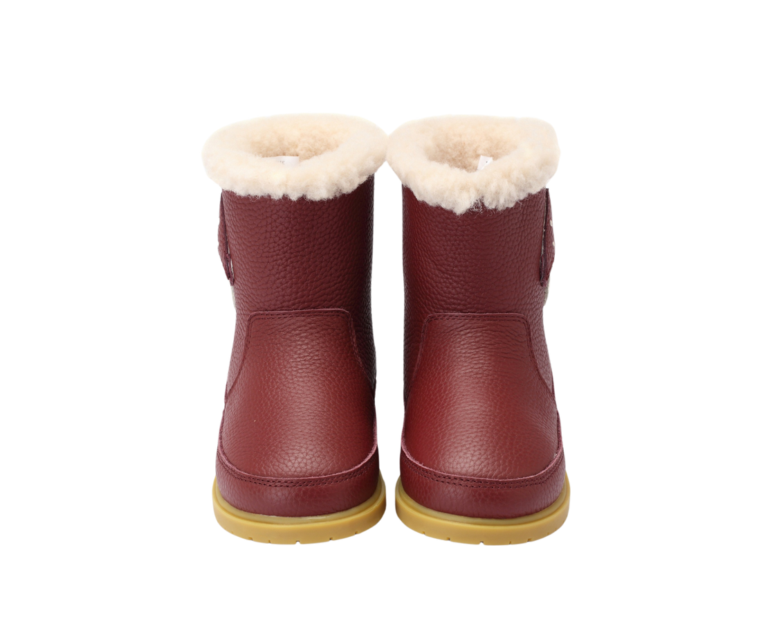Dusk Boots | Toadstool | Burgundy Leather