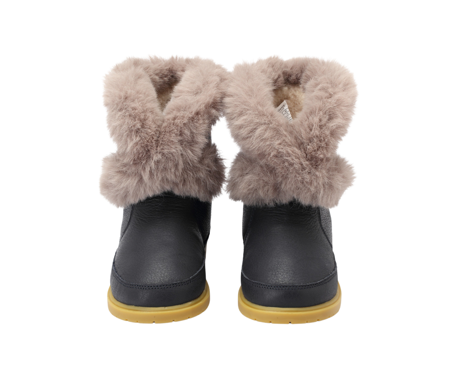 Tusi Boots | Skunk | Navy Leather