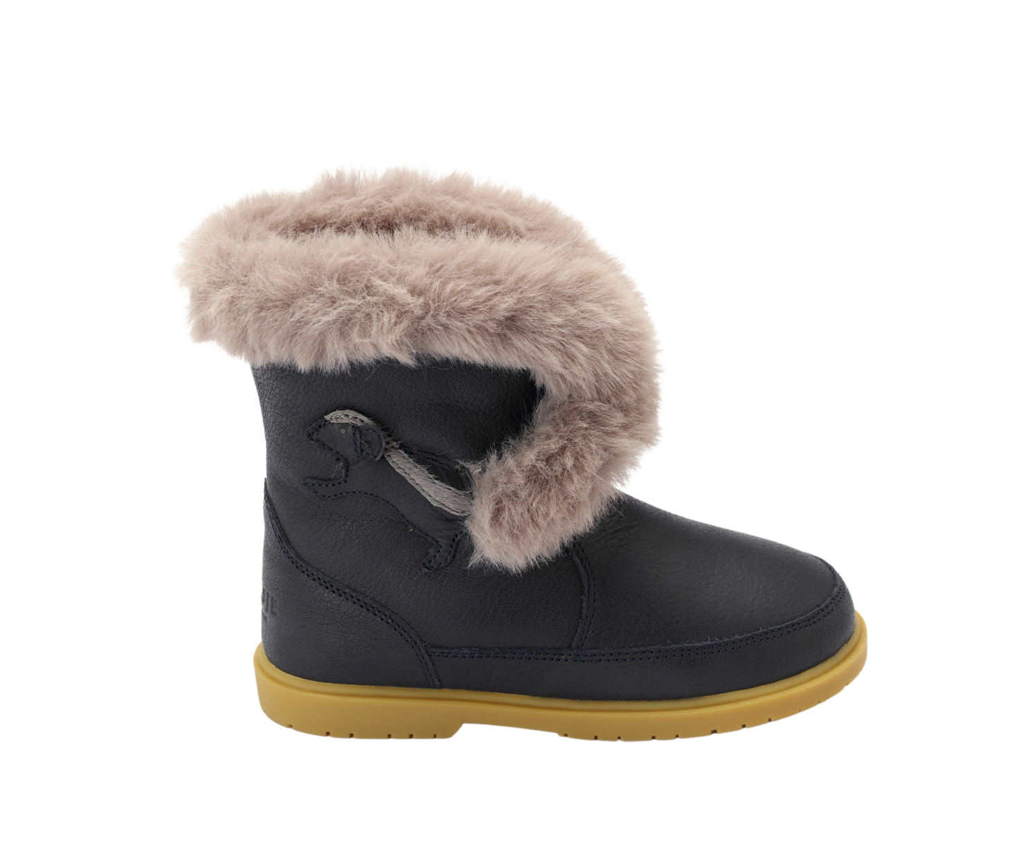 Tusi Boots | Skunk | Navy Leather