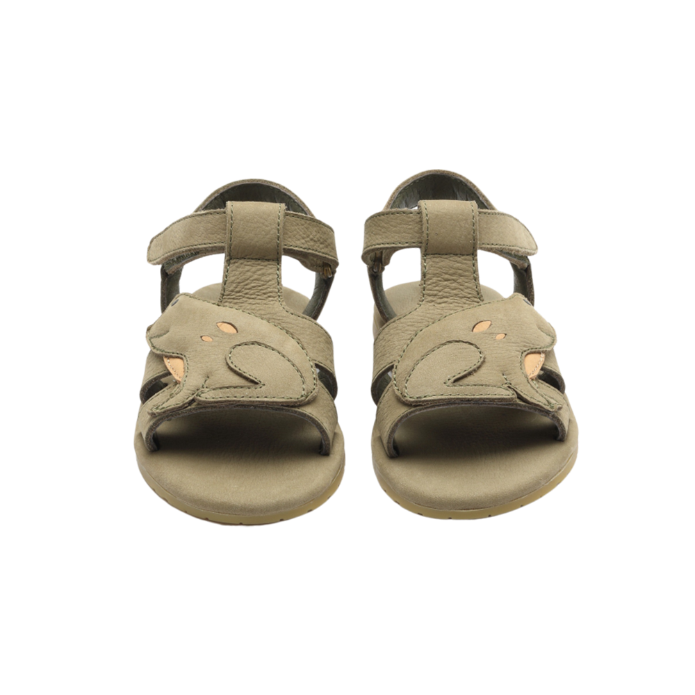 Escar Sandals | Frog | Sage Betting Leather