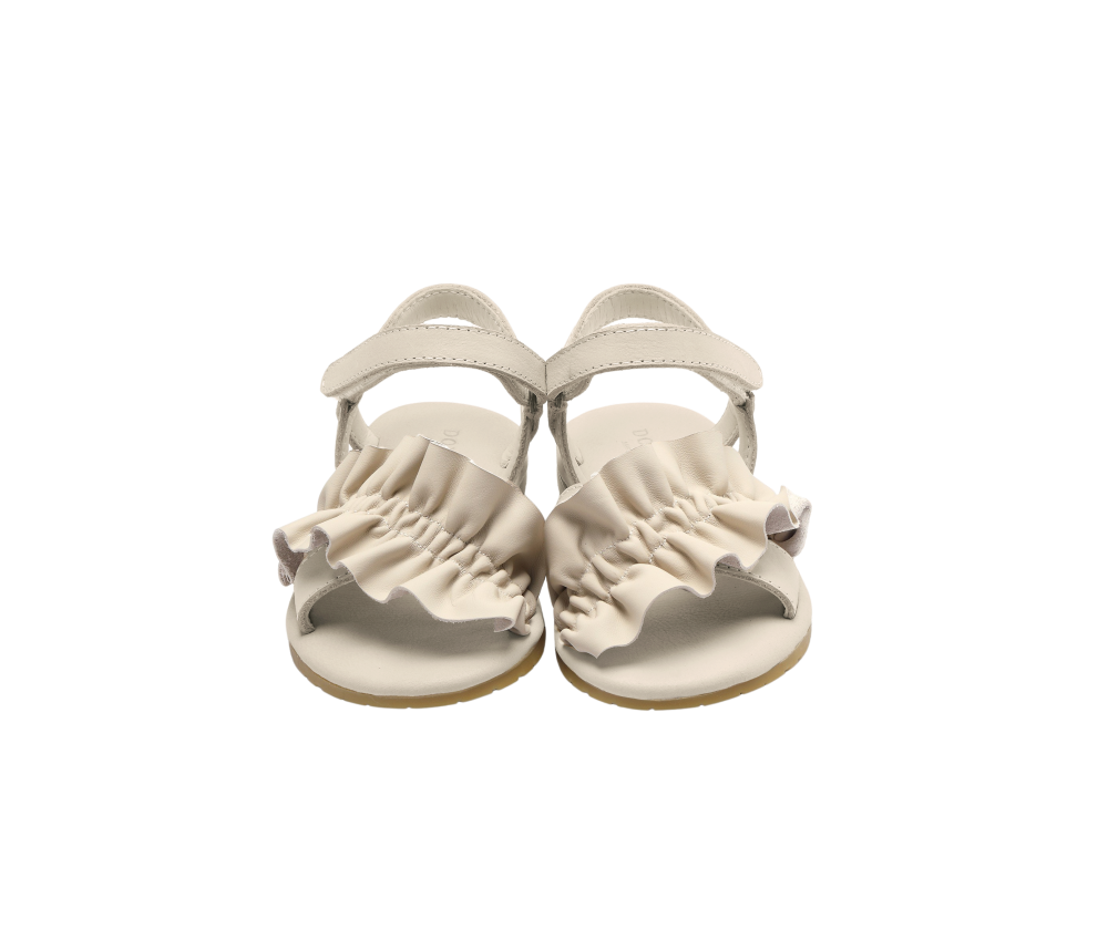 Fine Sandals | Ivory Leather
