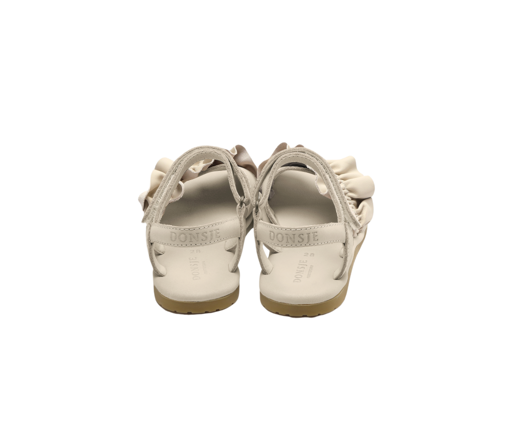 Fine Sandals | Ivory Leather