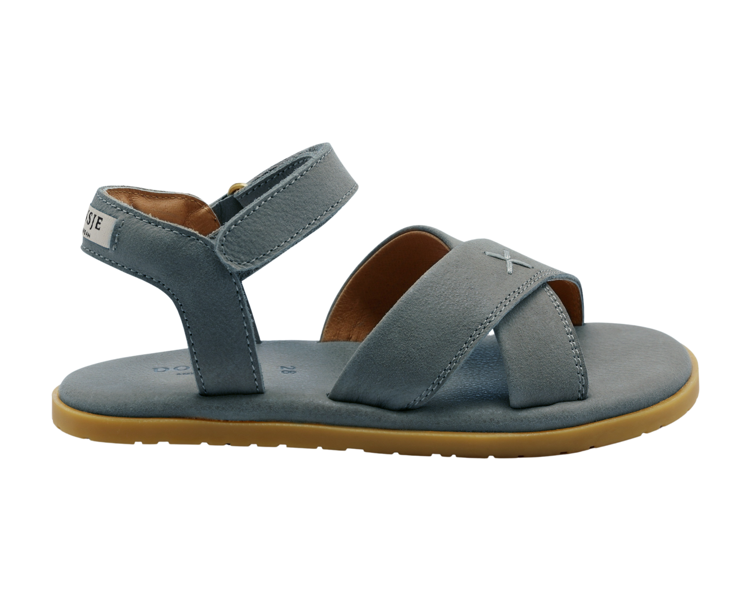 Botis Sandals | Petrol Leather