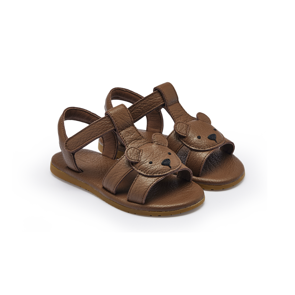 Dhalo Sandals | Bear | Cognac Leather