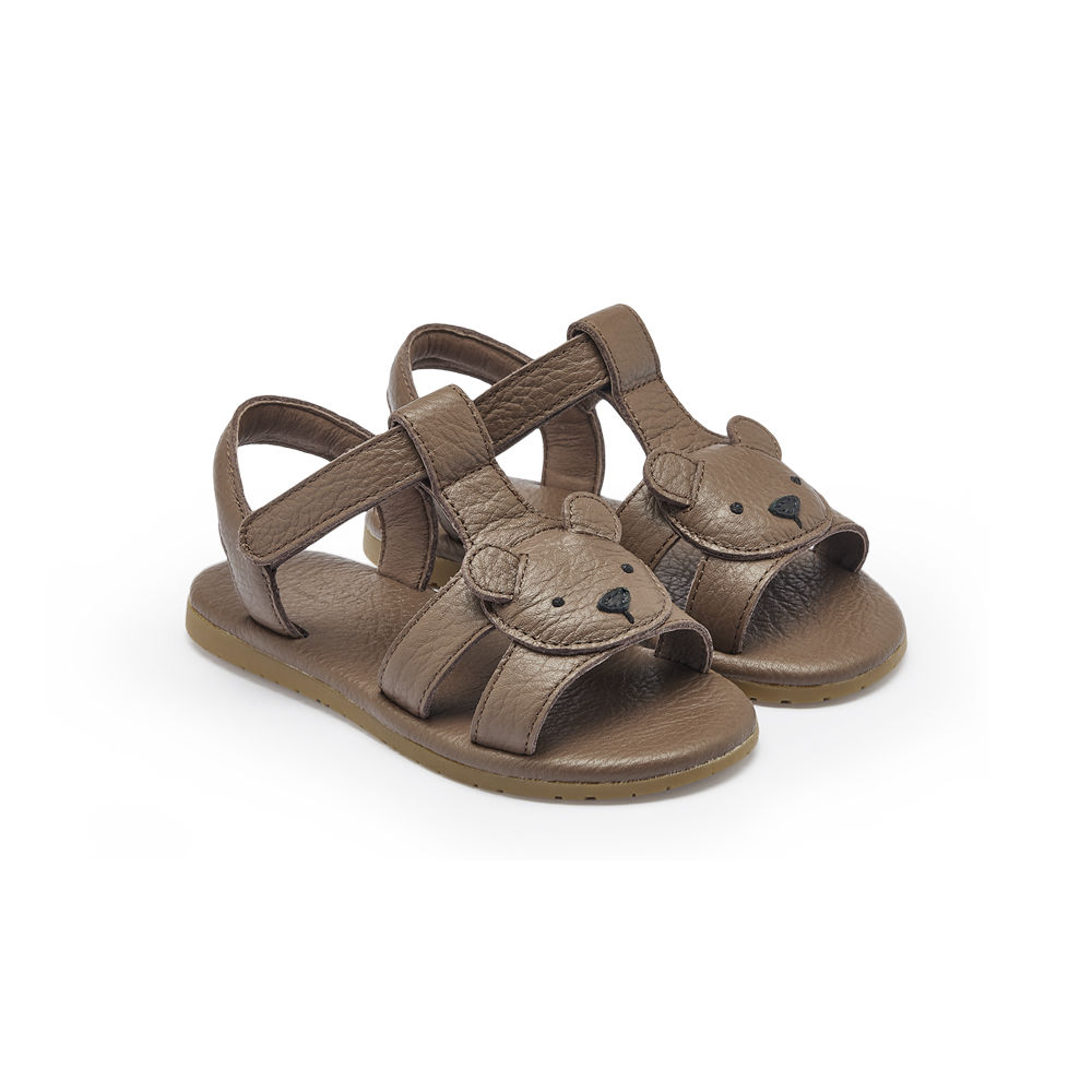Dhalo Sandals | Bear | Cognac Leather