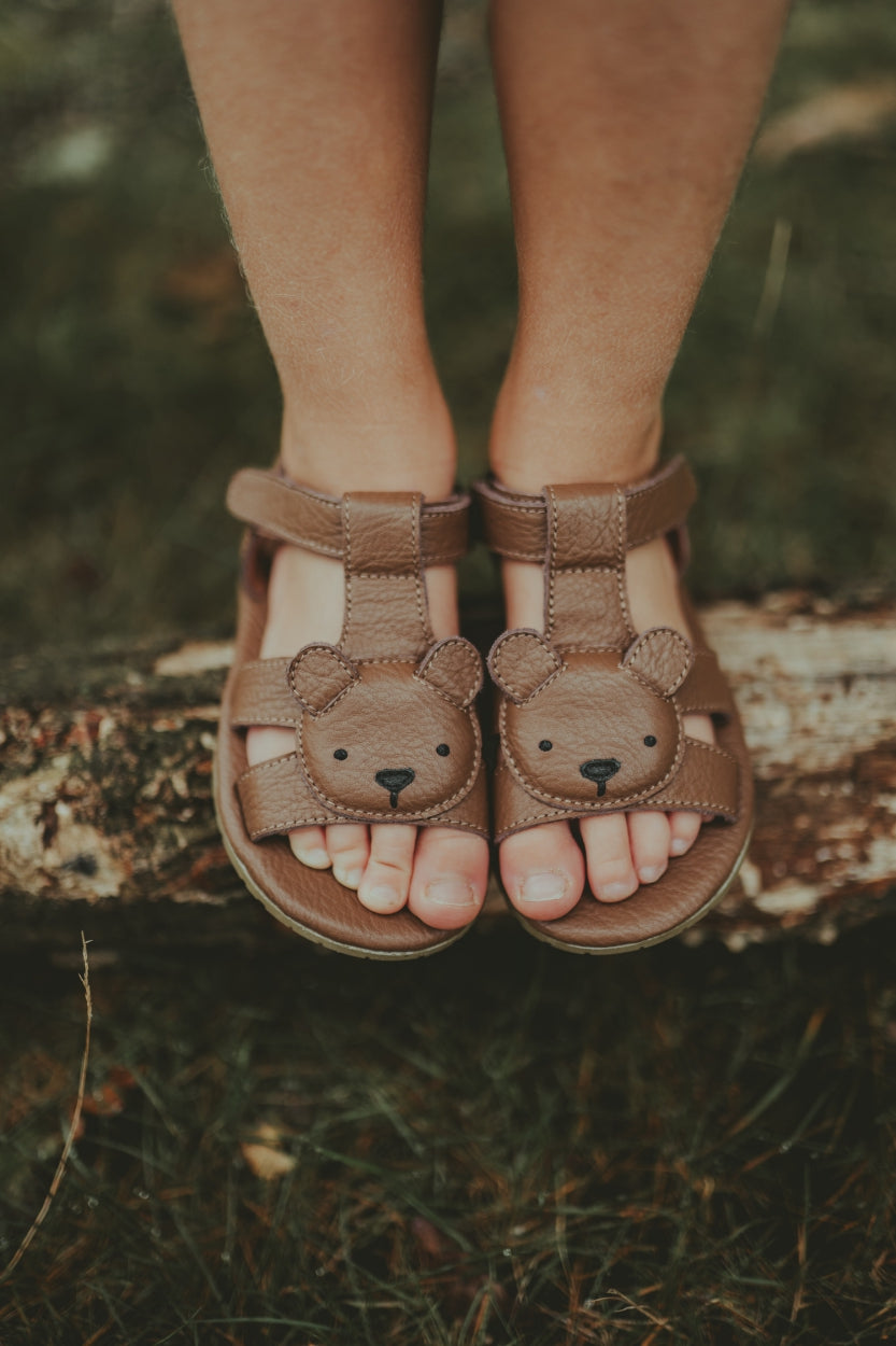 Dhalo Sandals | Bear | Cognac Leather