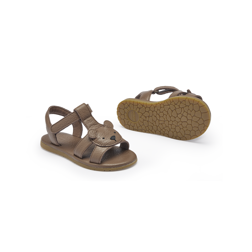 Dhalo Sandals | Bear | Cognac Leather