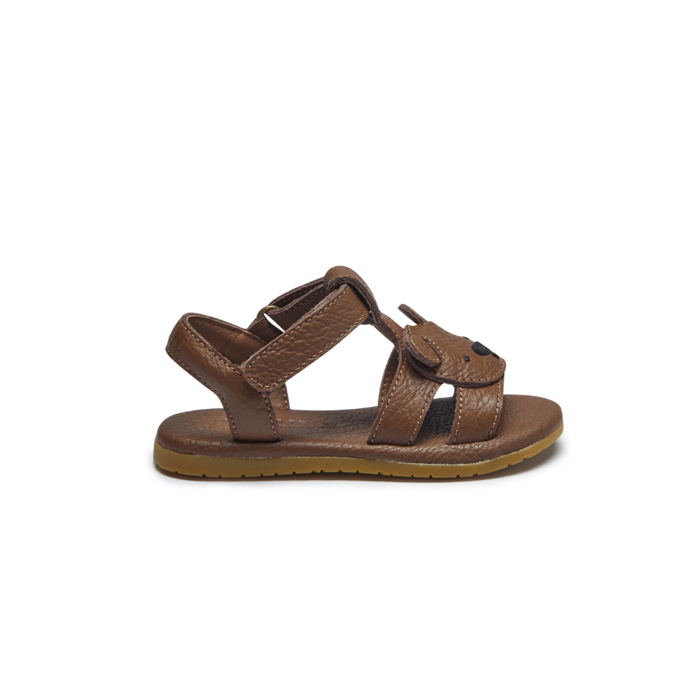 Dhalo Sandals | Bear | Cognac Leather