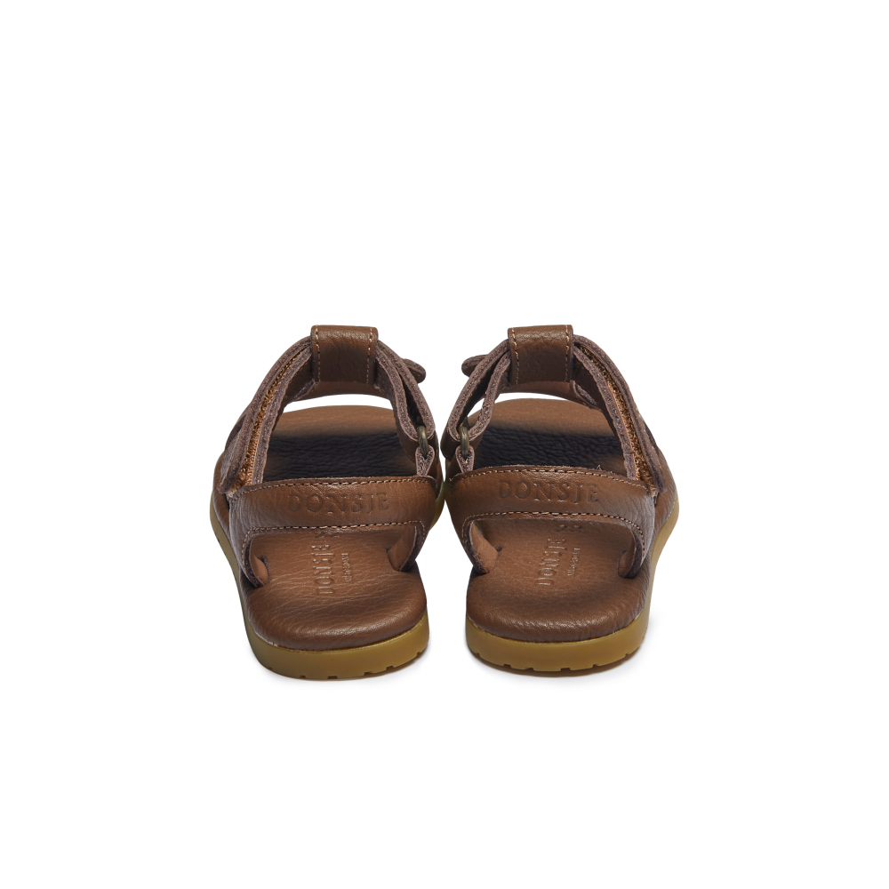 Dhalo Sandals | Bear | Cognac Leather
