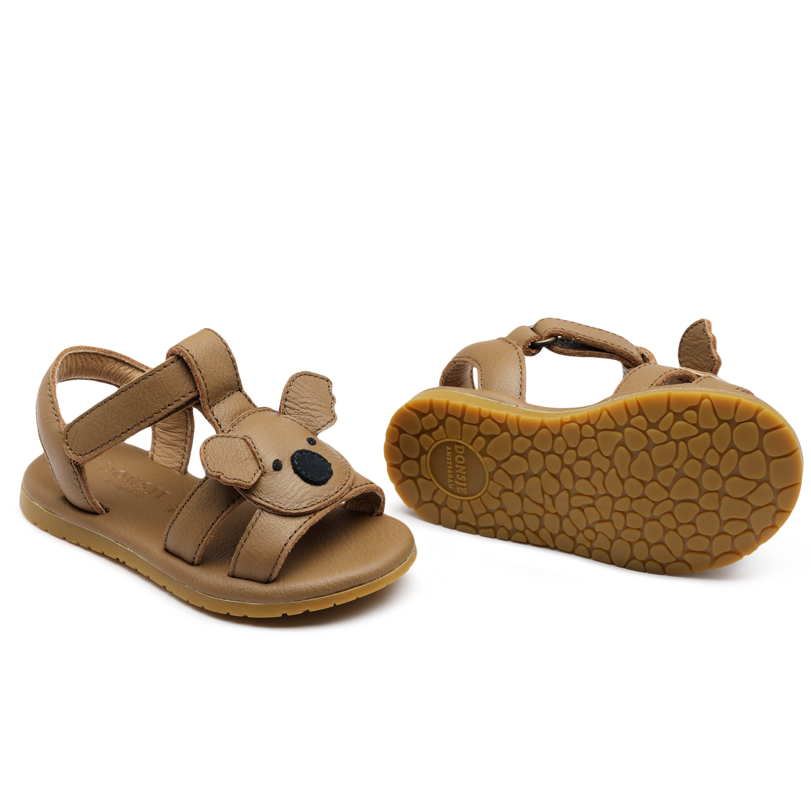 Mhalo Sandals | Koala | Truffle Leather