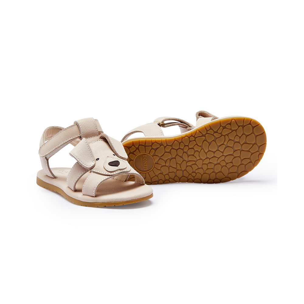 Dhalo Sandals | Golden Retriever | Ivory Leather