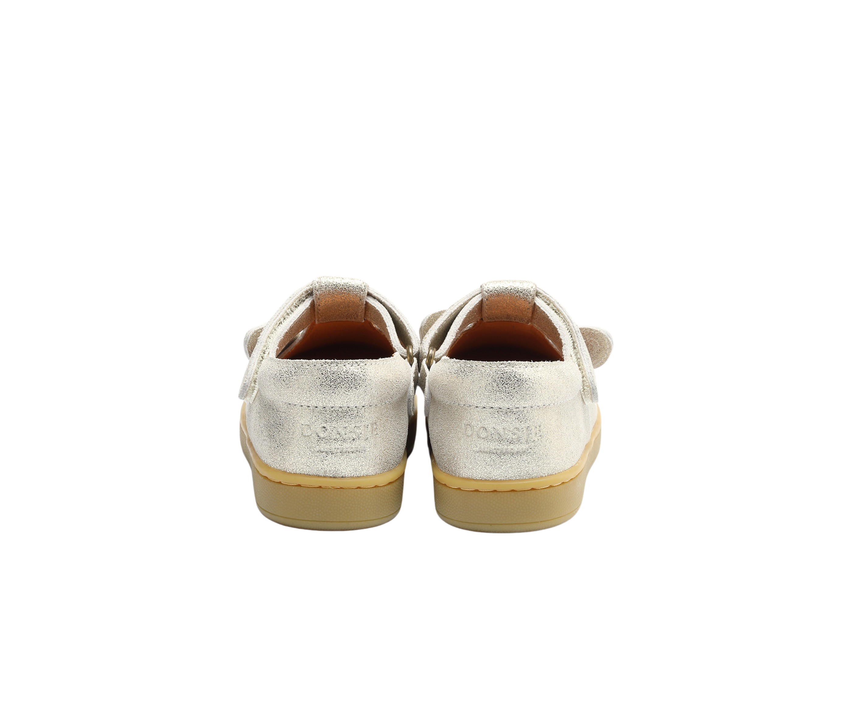 Qesterre Shoes | Bunny | Silver Metallic Leather