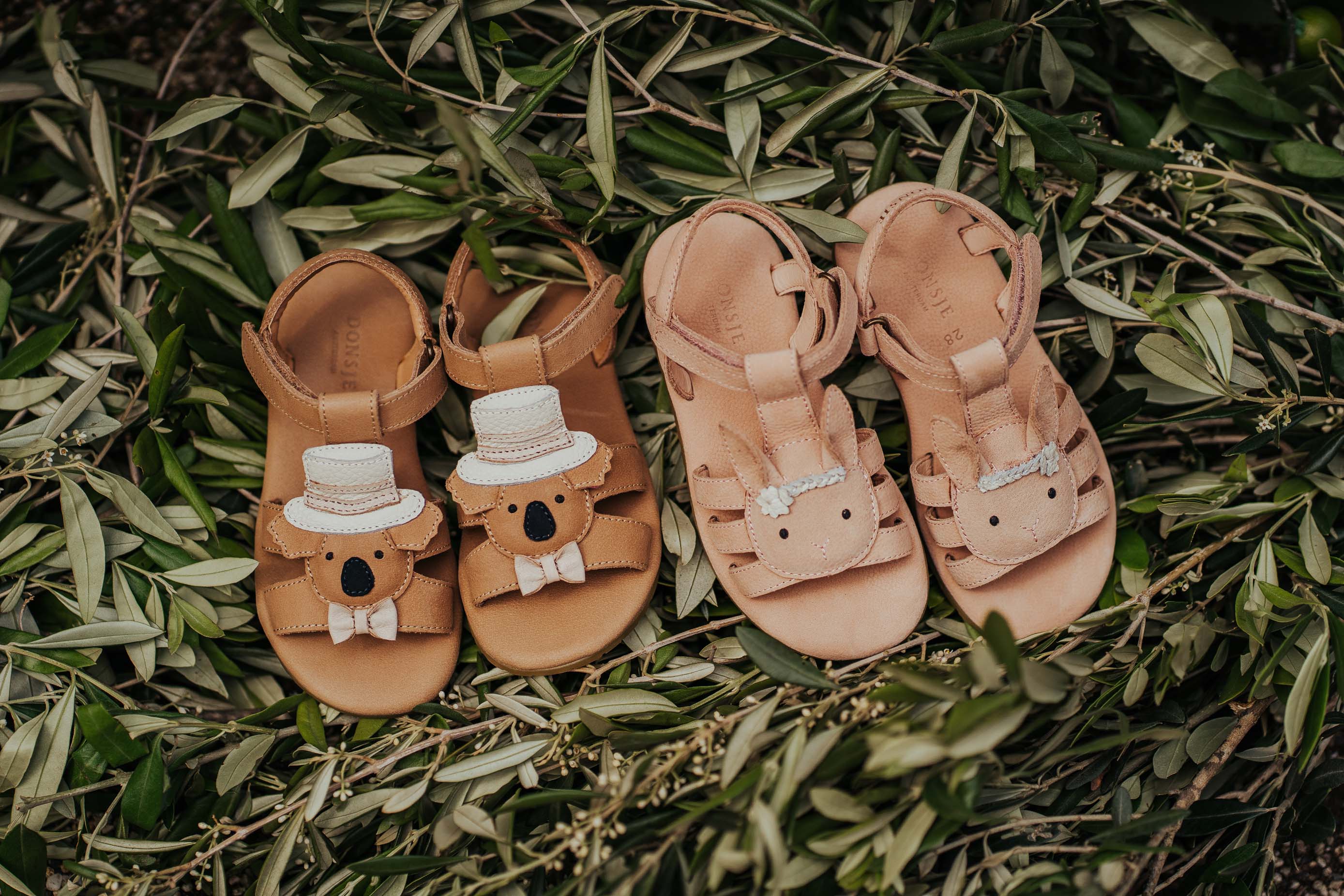 Billey Sandals | Groom | Truffle Leather
