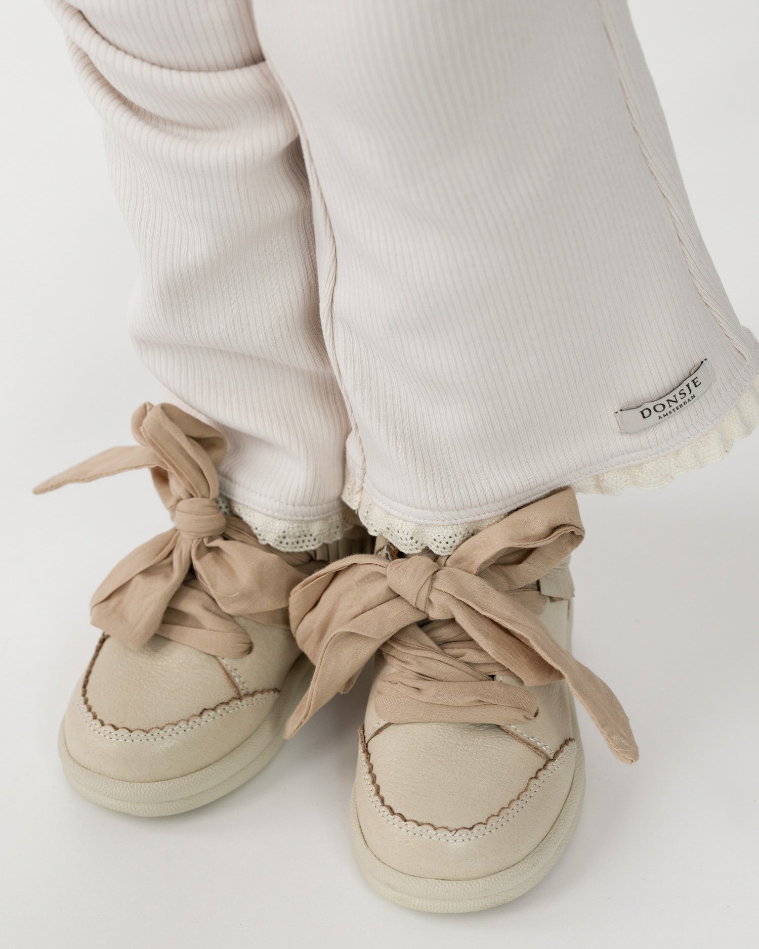Lexley Sneakers | Cream Leather