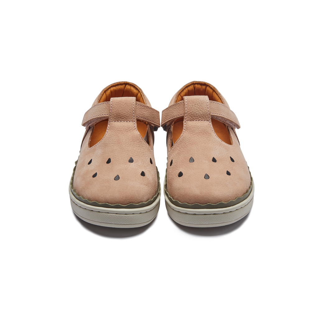 Lowy Shoes | Watermelon | Coral Betting Leather