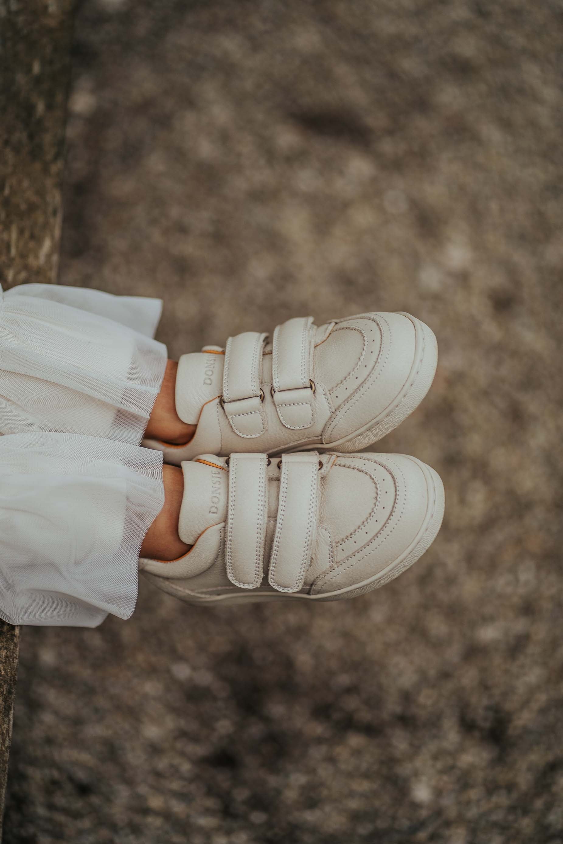 Marlee Sneakers | Cream Leather