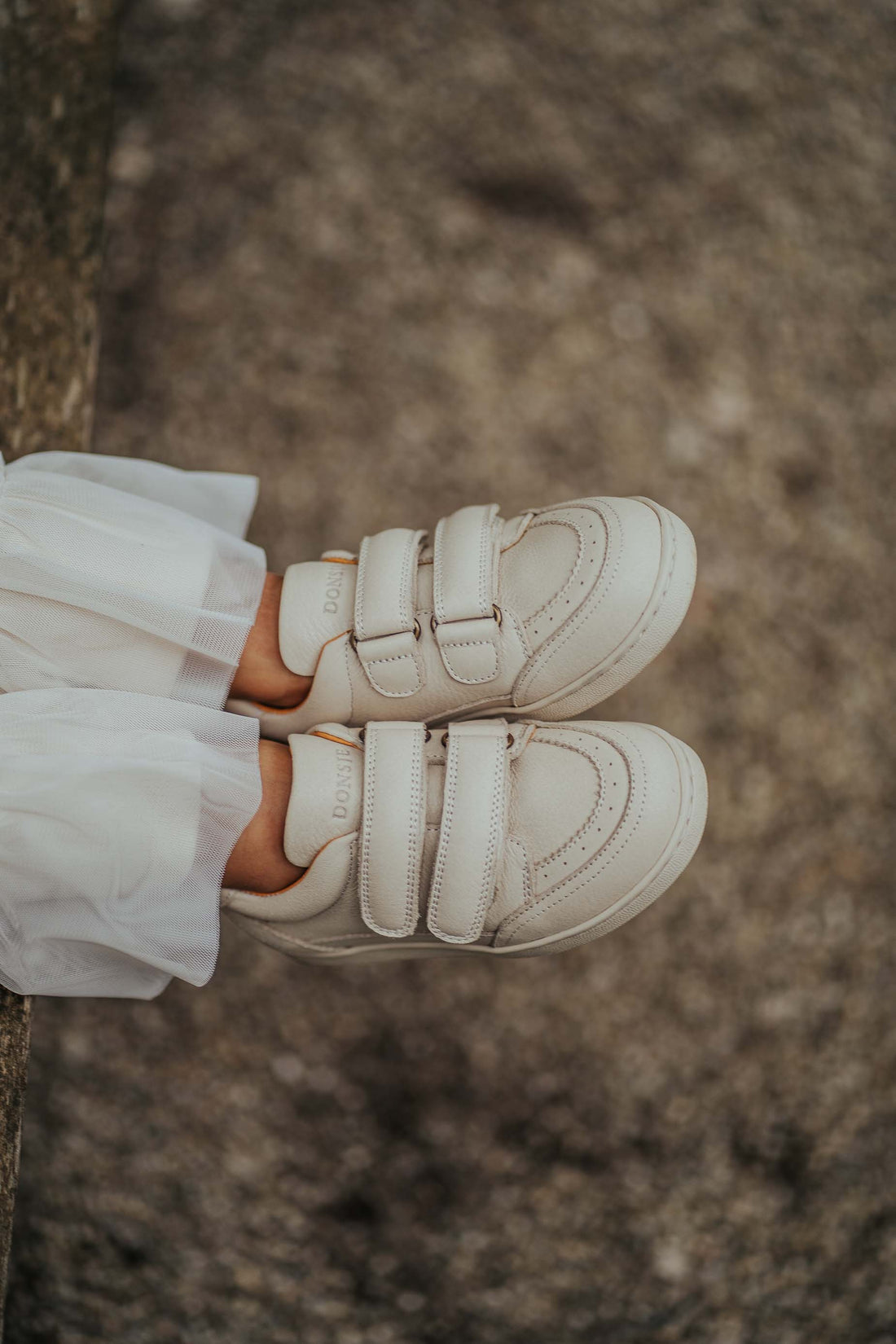 Marlee Sneakers | Cream Leather