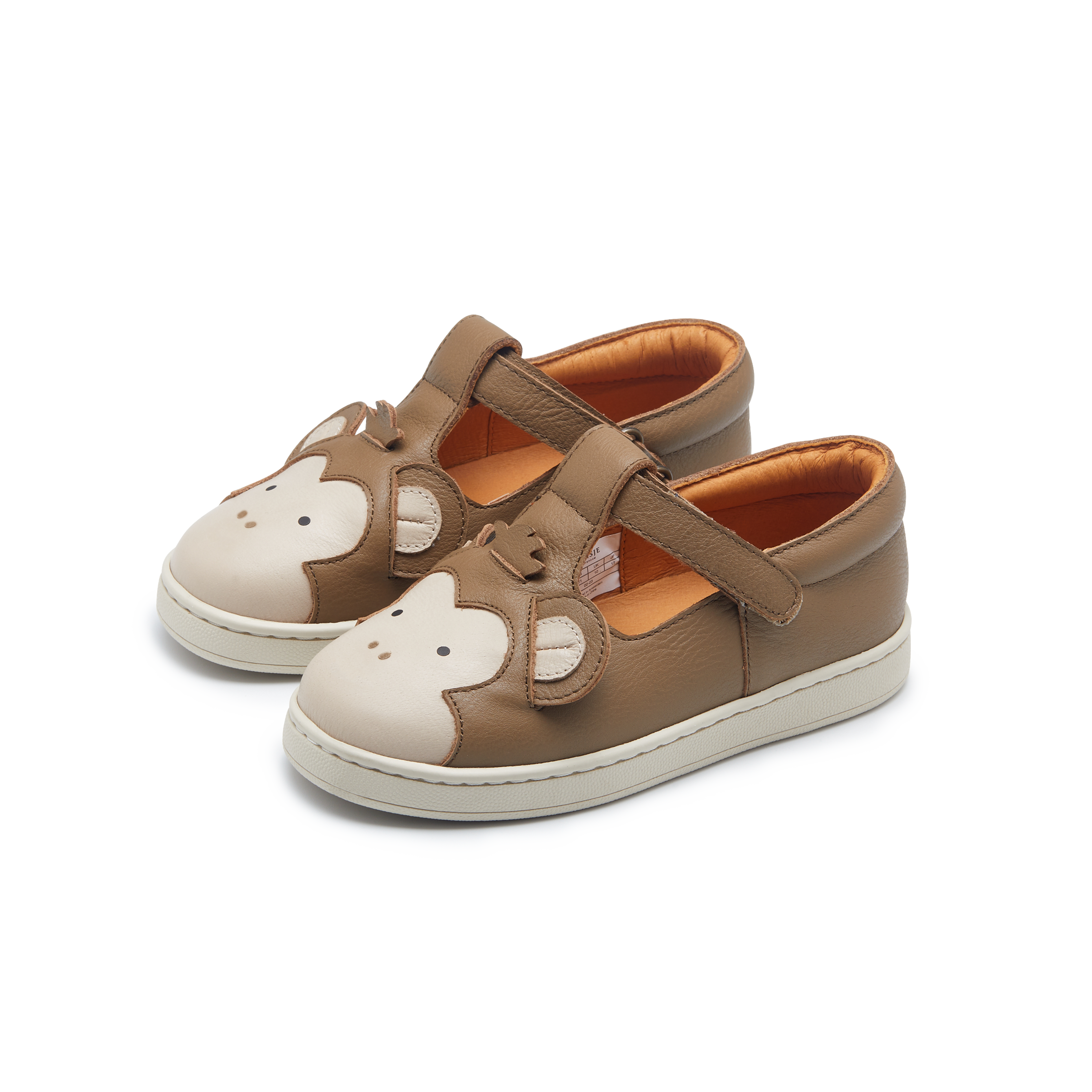 Spark Special Saint Bernard Nubuck T-Bar Shoes, Truffle