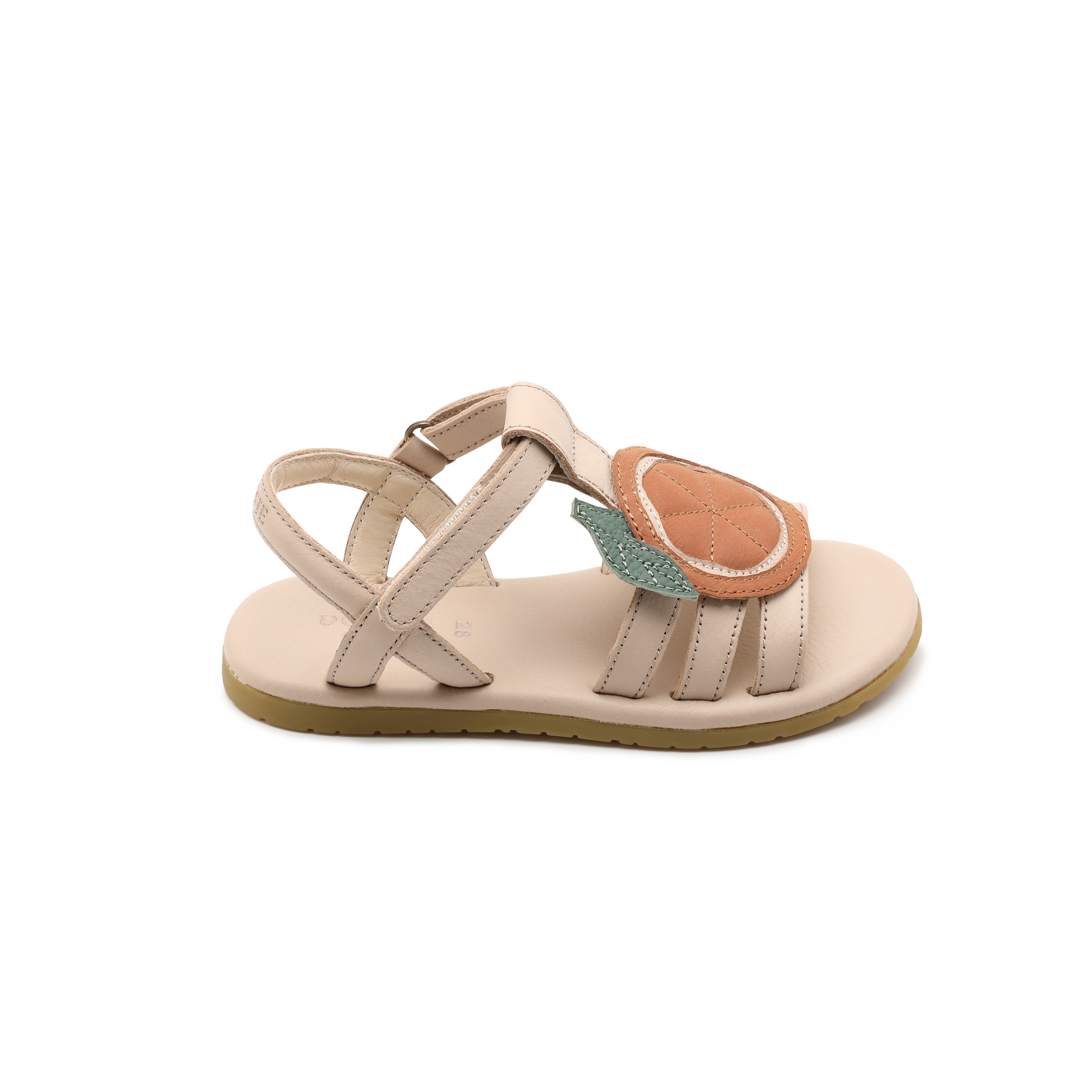 Zodie Sandals | Arancia | Cream Leather