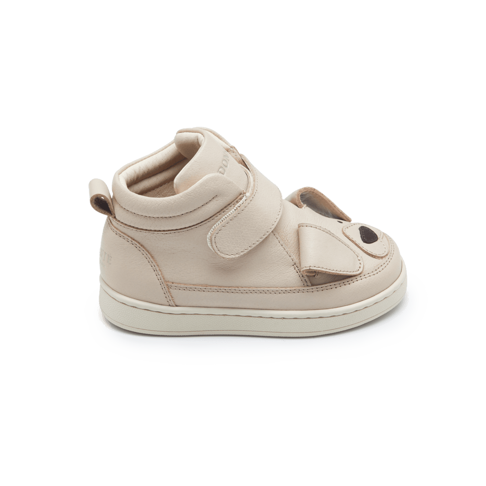 Mika Sneakers | Golden Retriever | Ivory Leather